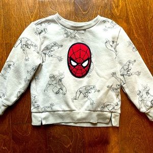 Spiderman sweatshirt